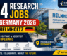 54 Research Jobs in Germany 2026 | Helmholtz Postdoc & Scientist Positions