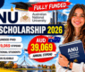 ANU PhD Scholarship 2026 in Australia | Fully Funded PhD + AUD 39,069 Stipend