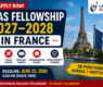 FIAS Fellowship 2027 in France | (€2,200/Month) Research Fellowship for International Scholars