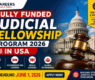 Judicial Fellowship Program 2026 in USA (Fully Funded) | Apply Now (Deadline June 1)