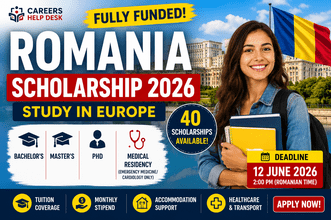 Romanian Government Scholarship 2026 for international students to study in Europe with full funding