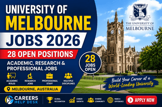 University of Melbourne Jobs 2026 in Australia academic research and professional staff openings careers help desk