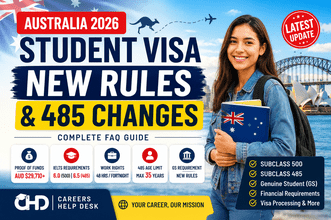 Australia Student Visa 2026 New Rules, 485 Changes, IELTS & Proof of Funds