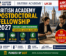 British Academy Postdoctoral Fellowship 2027 in UK | 3-Year Research Award