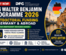 DFG Walter Benjamin Programme Germany 2026: Win Postdoctoral Salary & Fellowship Funding