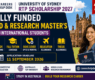 University of Sydney RTP Scholarship 2027 in Australia | Fully Funded PhD and Research Master’s