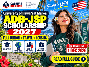 ADB-JSP Scholarship 2027 at University of Hawaii