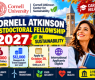 Cornell Atkinson Postdoctoral Fellowship 2027: $65,000 Salary + Research Funding