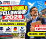 Georg Arnhold Senior Fellowship 2028 in Germany | €3,300 Monthly Stipend