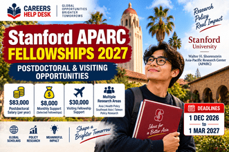 Stanford APARC Fellowships 2027 Thumbnail