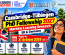 Cambridge–Tübingen PhD Fellowship 2027: Machine Learning PhD in UK & Germany