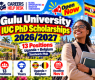 Gulu University PhD Scholarships 2026/2027: 13 Positions in Uganda & Belgium