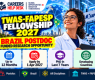 TWAS-FAPESP Postdoctoral Fellowship 2027 in Brazil: Funding, Eligibility & Deadline
